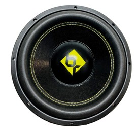 Bass Rockers 12" 1200W/ 600W RMS Dual 4 Ohm Car Audio Stereo Sub Subwoofer for Amplifiers Amps