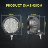 2X 3.5" LED Round Off Road Driving Spot Lights Headlights