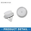 A ABSOPRO Plastic Trim Clip Fender Fastener Rivet Retainer Door