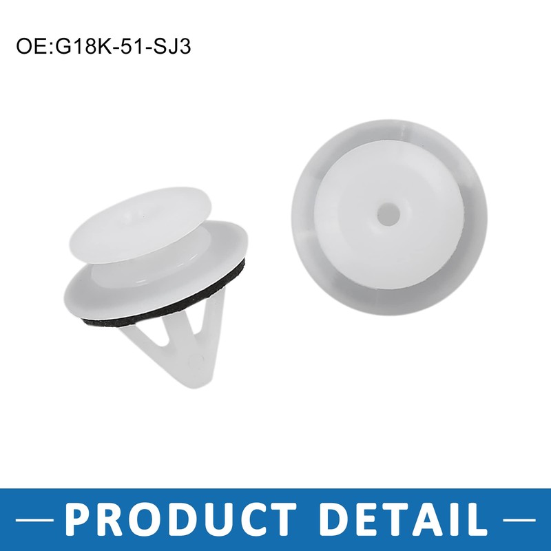 A ABSOPRO Plastic Trim Clip Fender Fastener Rivet Retainer Door