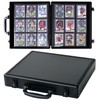 Azamou Toploader Binder for Trading Cards, Hard Cases, Holds 216