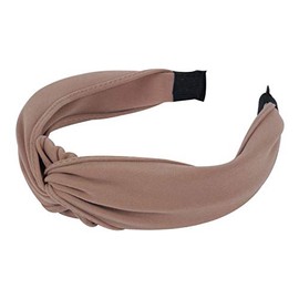 axy HR34b Fabric Headband with Knots Vintage Beautiful Headband Hair Jewellery, substance
