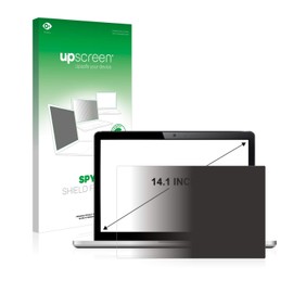 upscreen 14.1 Inch Privacy Filter for 14.1 Inch Notebooks (35.8 cm) [305 x 190 mm, 16:10] - Privacy Screen Protector Anti-Spy, Privacy Filter