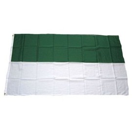 MM Shooting Festival Flag, Weatherproof, Green, 150 x 90 x 1 cm, 16297