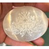 Selenite Palm Stone Lotus