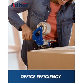 ADHES Super Clear Packing Tape, 36 Rolls x 1.88 Inch x 55 Yards, 2.7 mil Heavy Duty Shipping Tape Strong & Durable Package Tape for Shipping, Moving, Mailing and Sealing