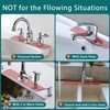Water Absorbing Stone Kitchen Sink Mat Faucet Splash Guard for