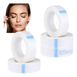20pc Mini Extensión Pestañas Cinta Médica Blanca Blanco 450 125