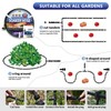 Suneed 2 Pack Soaker Hose 15 FT for Garden Bed,