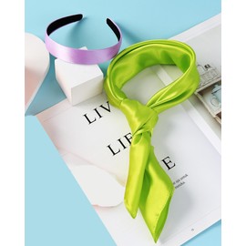 Nuolich Women Costume Accessories Purple Headband Green Scarf Adult Halloween Party Cosplay Set for Daphne