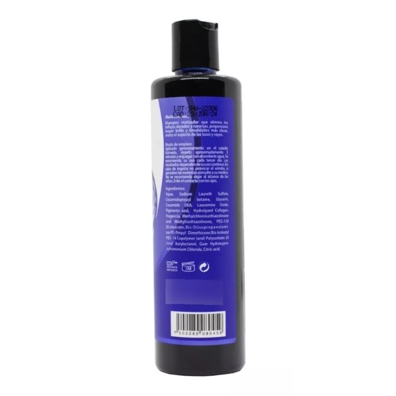 Inbellezza Shampoo Matizador Azul 300 Gr