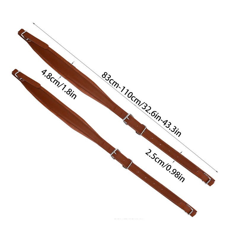 Durable Adjustable WeAr resistant Shoulder Belts Straps for 16-120 Bass