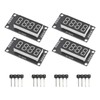 4 Sets Digital Tube Display Module LED 4 Digit 7