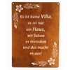 Sign Saying Board Rusty Garden Sign Patina Rust for Hanging
