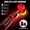 Cordless Sander, 3" Palm Sander with 2Pcs 16.8V 3.0Ah Batteries,