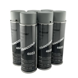 TRANSTAR 4603 - 2 in 1 PRIMER - GRAY  15oz. - 6 CANS - FREE SHIPPING