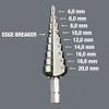 Wera 05104672001 Stepped Driller-Bit 843 4-20 mm, Silver