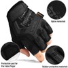FREE SOLDIER Men's Non-slip Fingerless Gloves Half Finger Cycling Gloves
