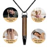 Breathing Necklace to Replace Bad Habit with 9pcs Mint Cores,