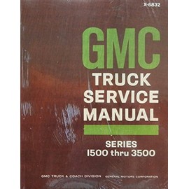 1968 GMC TRUCK & PICKUP REPAIR SHOP & SERVICE MANUAL For 1500, 2500, 3500, C_K_P_Fenderside_Wideside_Sierra_Grande_Custom_Super_Panel_3+3 Crew Cab_Bonus Cab_Suburban_Jimmy_Stakebed_Forward Control_Stepvan