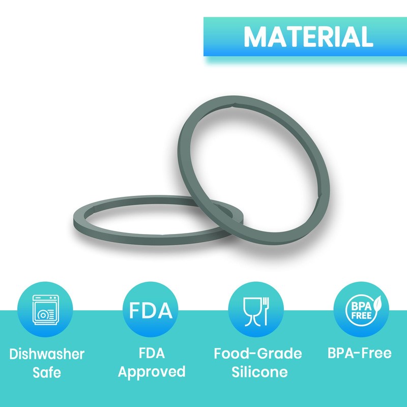 BOSORIO 4 Pack Gaskets Compatible with Camelbak Chute Mag Water