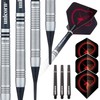 Unicorn Core|Style 2|Soft Tip Darts, Silver, 18 G EU