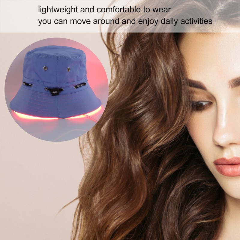 Hair Regrowth Cap 200 Lamp Beads Red Light Hair Loss