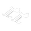 100pcs Dog Shaped Paper Clips Slip Resistance Exquisite Cute Paper