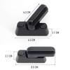 Sash Blocker Window Jammer Black Strong Zinc Cast Alloy Extra