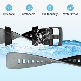 ISABAKE Band for Garmin Forerunner 265/Forerunner 255/Vivoactive 4/Venu 2/Venu 3, 22mm Quick Release Silicone Replacement Watch Band Compatible with Coros Pace 3