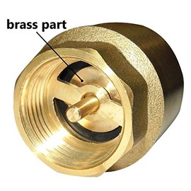 3/4" INCH Brass 12 BAR Check VALVES Non-Return Valve Female x Female with Brass Insert
