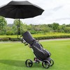 XLINGZA UPF 50+ Beach Umbrella with Adjustable Universal Clamp