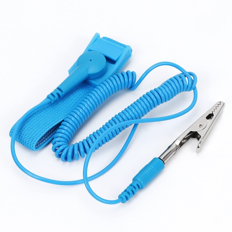 STREBITO Anti Static Wrist Strap, 11" Antistatic Wrist Band Grounding
