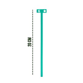 Kit Completo de Reglas de Encuadernación 9 piezas, Espaciadores en T, Album de Recortes, Scrapbooking (Menta)