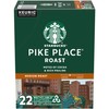 Starbucks K-Cup Coffee Pods, Medium Roast Coffee, Pike Place Roast