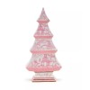 Two's Company Chinoiserie Pastel Pink Christmas Tree