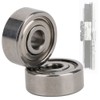 2pcs Knitting Machine Metal Machine Head Pulley Roller for Silver