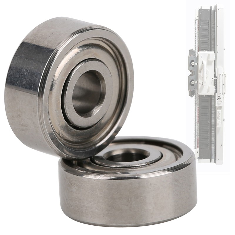 2pcs Knitting Machine Metal Machine Head Pulley Roller for Silver