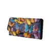 Jolamirel Y2K Tiger Women PU Leather Wallet, Butterfly Tri-fold Long
