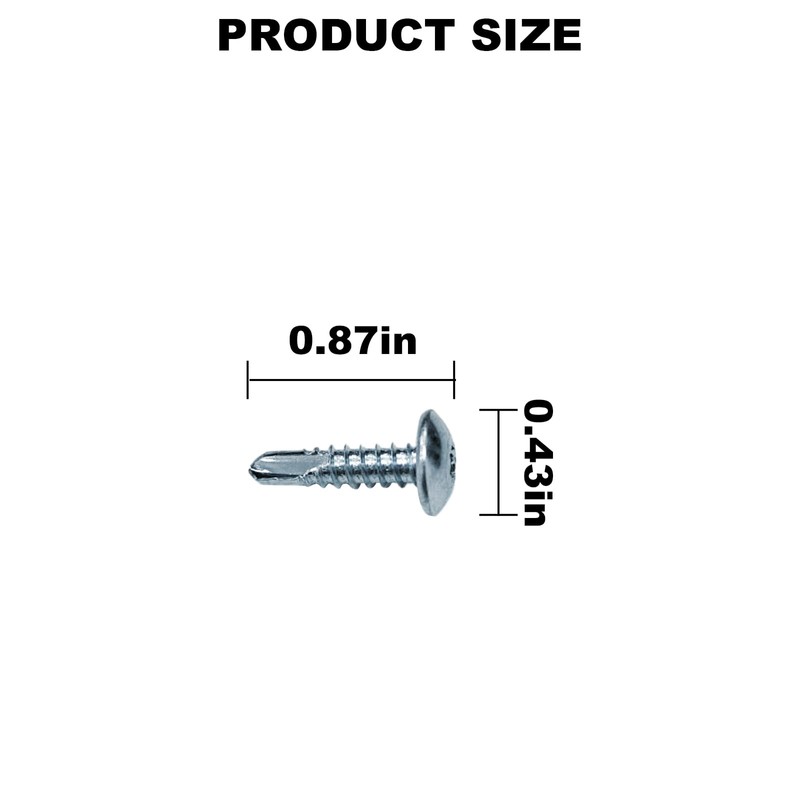 Trailer Exterior Self Tapping Screws (150pcs)#10 x 3/4'' Enclosed Car