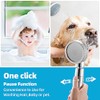Marbrasse High Pressure Shower Head, 3-Settings Handheld Showerhead with ON/Off