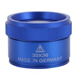 Jewelers Loupe, Jewelry Loop Magnifier, Handheld 30X Magnifying Glass Portable Pocket Magnifier Jewelry Identification Magnifier for Antiques Identification Jewelry Stamps