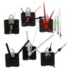 SEWACC 6sets Silent Quartz Clock Mechanism Replacement Kit with Long