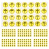 Gadpiparty Ground Symbol Stickers 400pcs Safety Protective Earth Protective Grounding