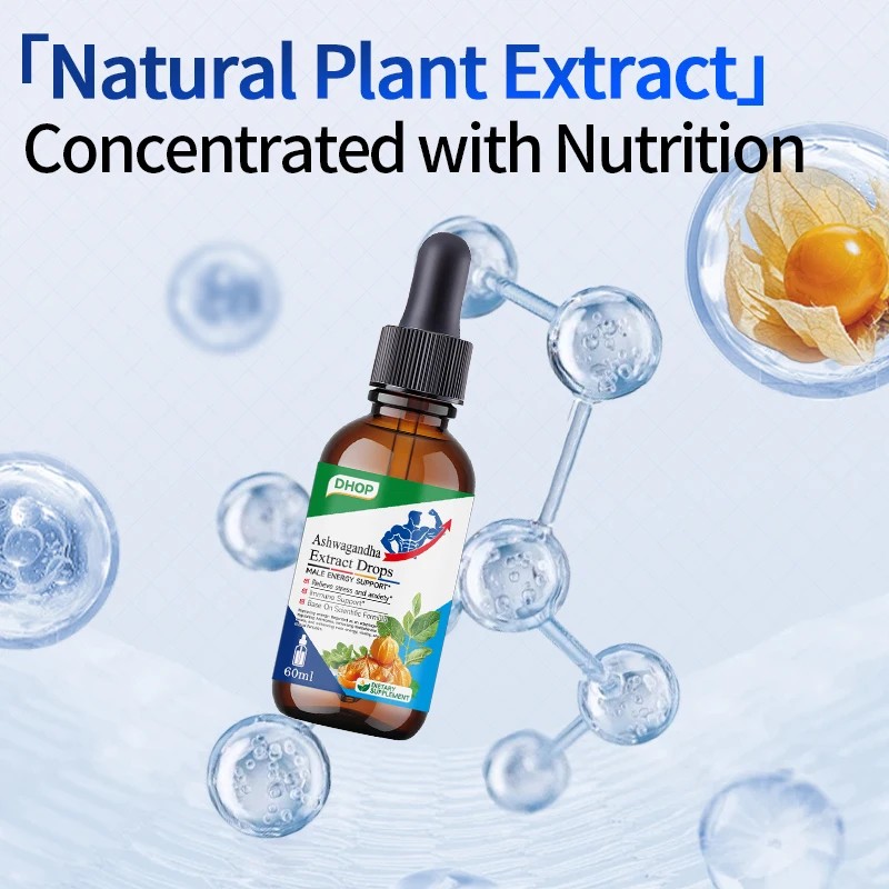 DHOP Ashwagandha Liquid Drops Ashwagandha Extract Sleep Liquid for Sleep