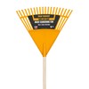 True Temper KLRO True Temper Kids’ Poly Leaf Rake, 18-Inch