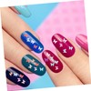 Minkissy Manicure Sequin Eye Makeup Sequins Sticker Nail Art Manicure