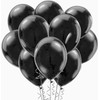 Unique Party Supplies 80014 Latex-Party-Luftballons - 30 cm - Schwarz