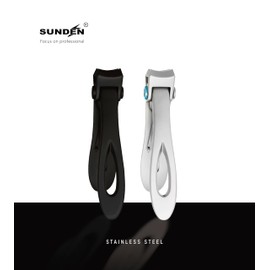 Heavy Duty Wide Jaw Toenail Clipper for Thick Nails – Premium Stainless Steel Nail Cutter, Ideal for Seniors, Large Grip Design for Easy Use, Perfect for Men and Women, SUNDEN SD1413 (Silver)