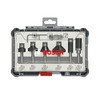 Bosch Professional 6 pcs. Trim & Edging Router Bit Set